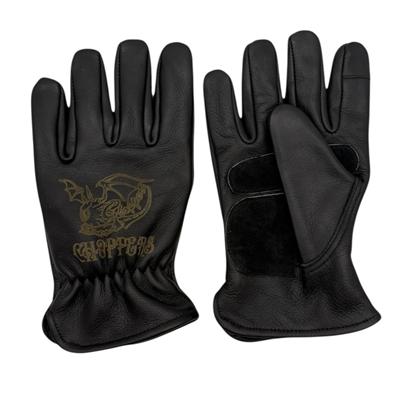 FTWグローブ(刻印ver.)スマホタッチ機能付き　ブラック　Sサイズ　[CHOPPERSオリジナル]