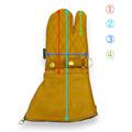 STRONGガントレットグローブ キャメル Lサイズ　[CHOPPERSオリジナル]