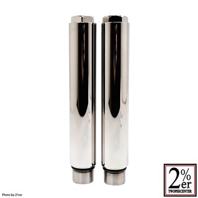 フロントフォーク　17.5cm ジョイント ペア エアバルブ無し用　SR400/500 [2%erオリジナル]