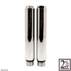 フロントフォーク　17.5cm ジョイント ペア エアバルブ無し用　SR400/500 [2%erオリジナル]