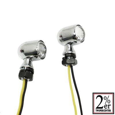 公認スタービーンズウィンカー　2個セット クロームメッキ [2%erオリジナル]