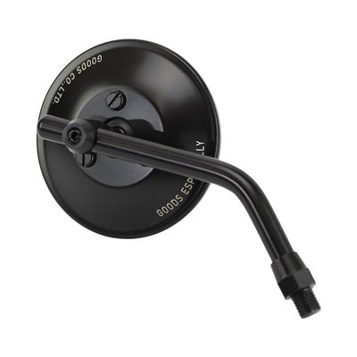 GOODS ESPECIALLY MIRROR - ステンレス 3インチ (SHORT)　ブラック　逆ネジ