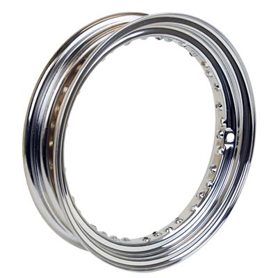 16インチスチールリム　36穴　16-MT3.00　クローム　for DS400/DSC400