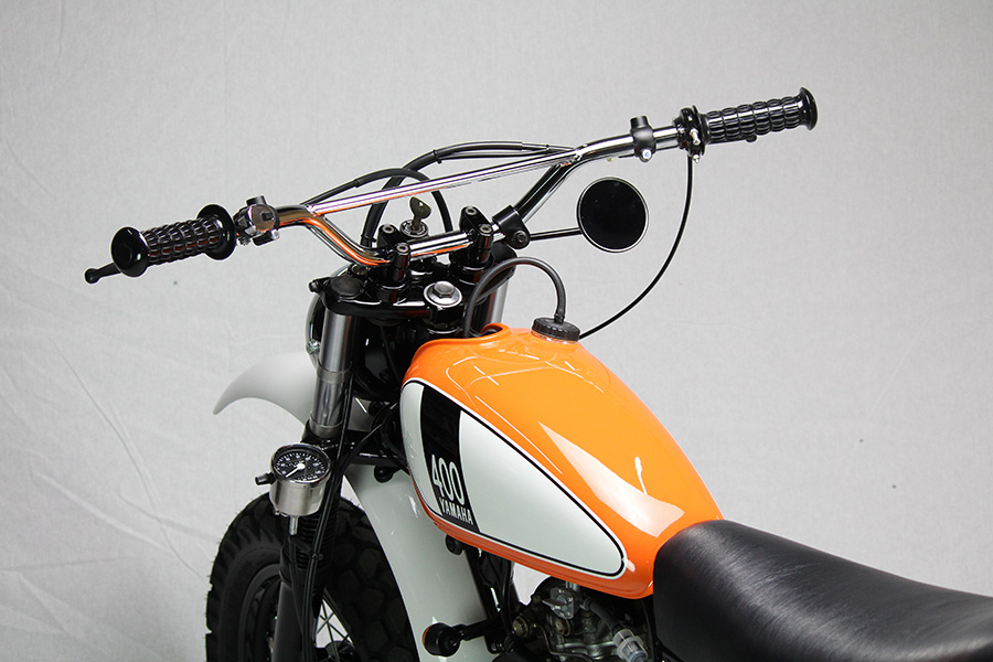 Madmax バイク用品 7 8インチ 130mm クラシック タル型グリップ チョッパー ビンテージ ブラック 旧車 汎用 最安値 汎用