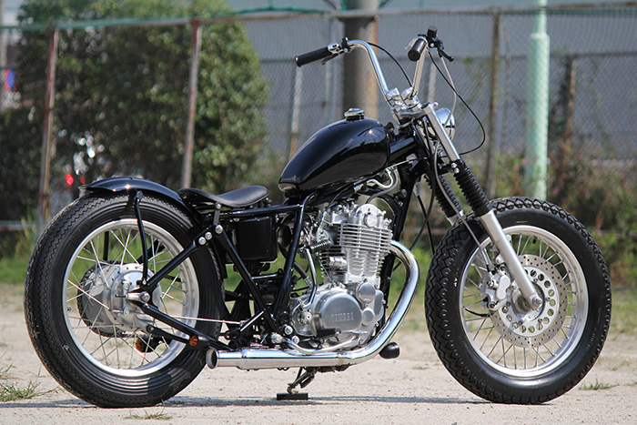 sr400 タンク　チョッパー