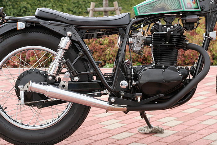 KAWASAKI 250tr タンク (キャブレター) （カワサキ250TR ガソリン 