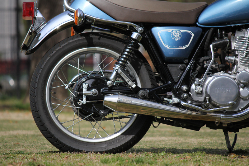 goodsショッピングサイト/商品詳細 TAPERED CONE スリップオンマフラー SR400・FI(18年-Final) - GOODS  ESPECIALLY
