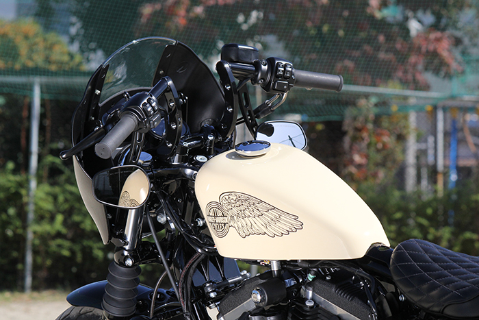ハーレー FXBB 艶消し黒 クォーターフェアリング セット クラブ 