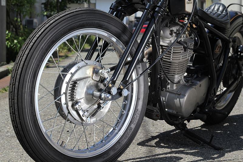 Goodsショッピングサイト 商品詳細 74スプリンガーフォークkit Sr400 500 ドラム車 ストックサイズ ボールタイプベアリング対応
