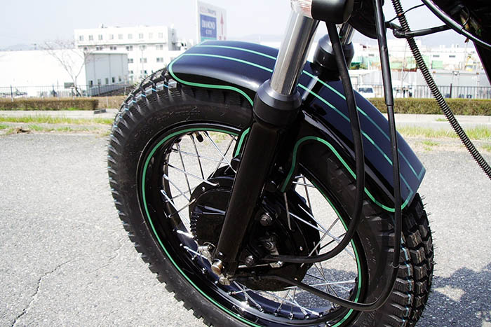 SALE/ サイドウェーブフェンダー　フロント　SR400/500用 SR400⁄500 フロントフェンダーアッパーステー ⁄ 2％er オフィシャル