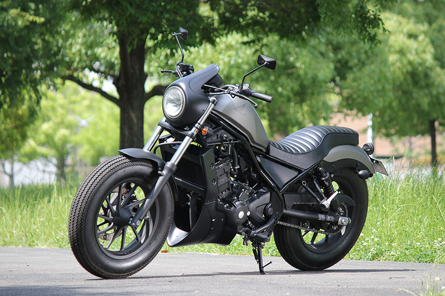 ☆新春福袋2021☆ レブル250 Rebel250 キットビキニカウル グラファイトブラック WORLD WALK ワールドウォーク 
