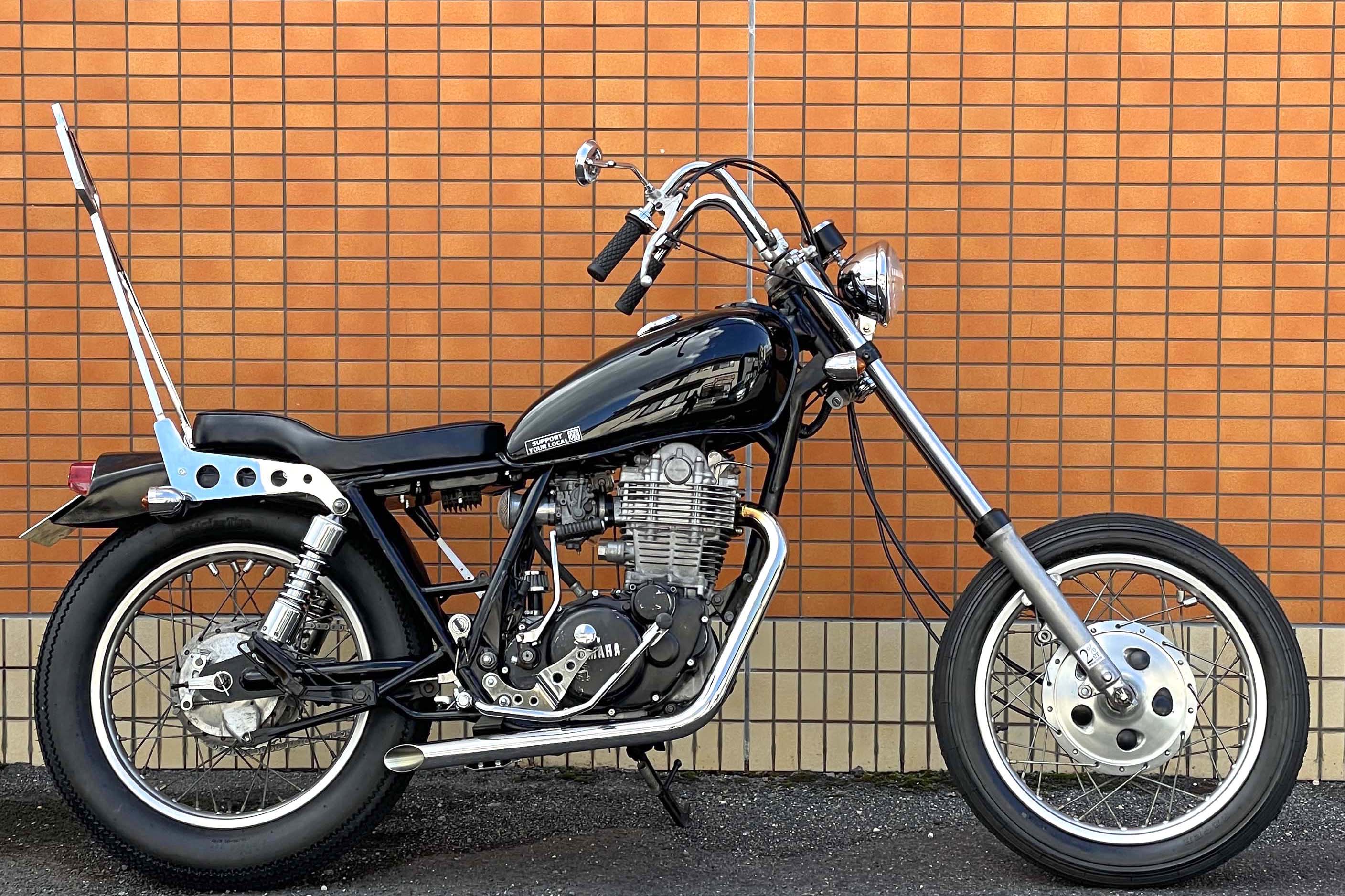 日本製です SR400 SR500 ステンレス製フォークジョイント 100ミリ 純正 