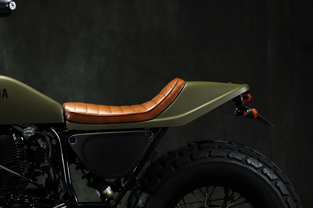 TW200 カスタム GTタンク シングルシート（goodsショッピングサイト 