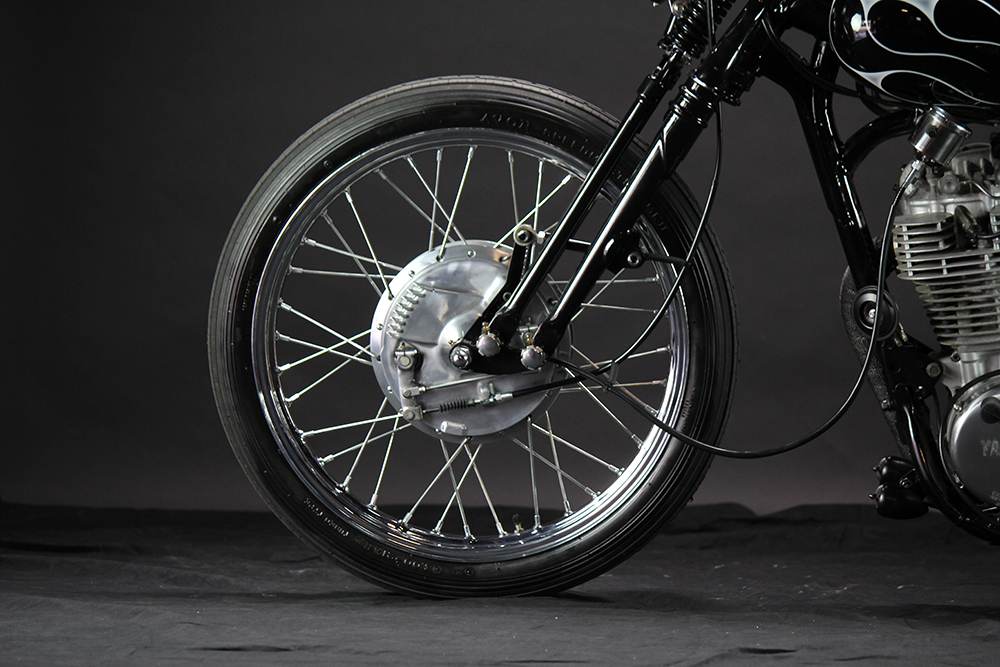 sr400 ポン付可能21インチホイール ロングフォークセット！ goods 