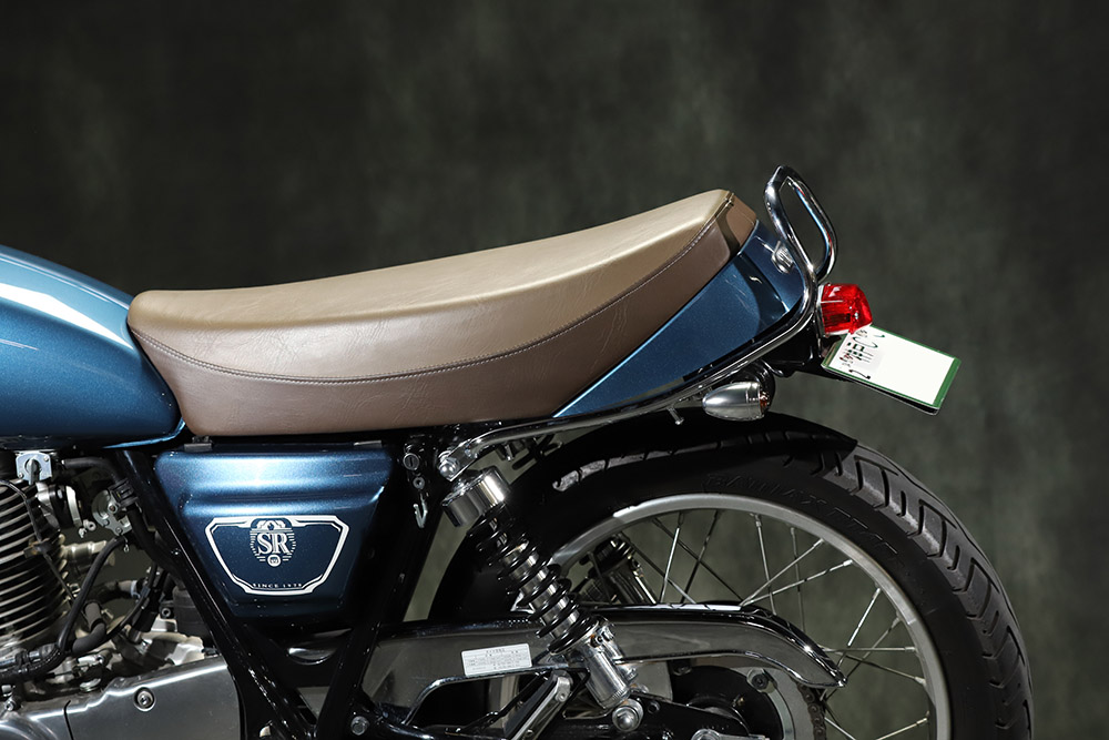 SR400 500  フラットタイプ(小）ルーカスランプ付 リアフェンダー K＆H（ケイアンドエイチ）