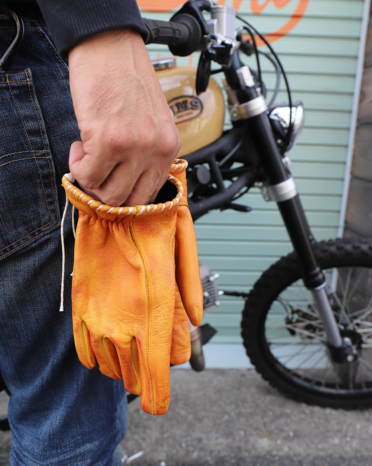 goodsショッピングサイト/商品詳細 MMS DIRTY GLOVES - Aging Yellow 