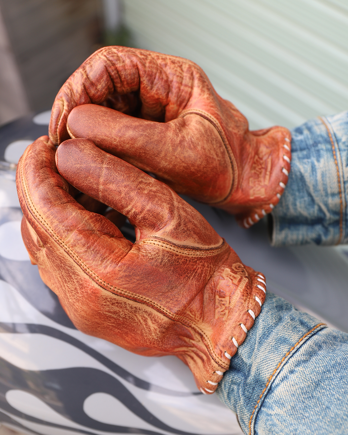 goodsショッピングサイト/商品詳細 MMS DIRTY GLOVES - Aging Camel /XLサイズ [M&Ms]