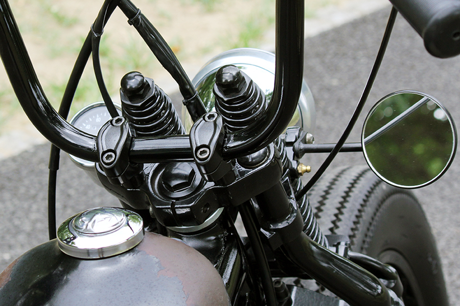 ハーレーダビッドソン ワンオフ スプリンガー ワンオフ製作 STバー ハーレー 74スプリンガー 国産アメリカン SR